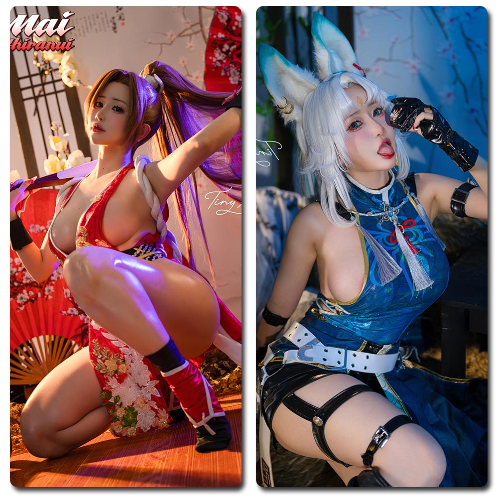 Tiny Asa以眼神传达角色情感的写真作品